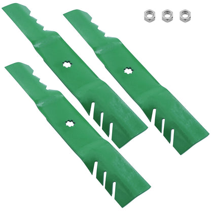 54 Inch Deck Blade with Nut for John Deere (2000–2018)