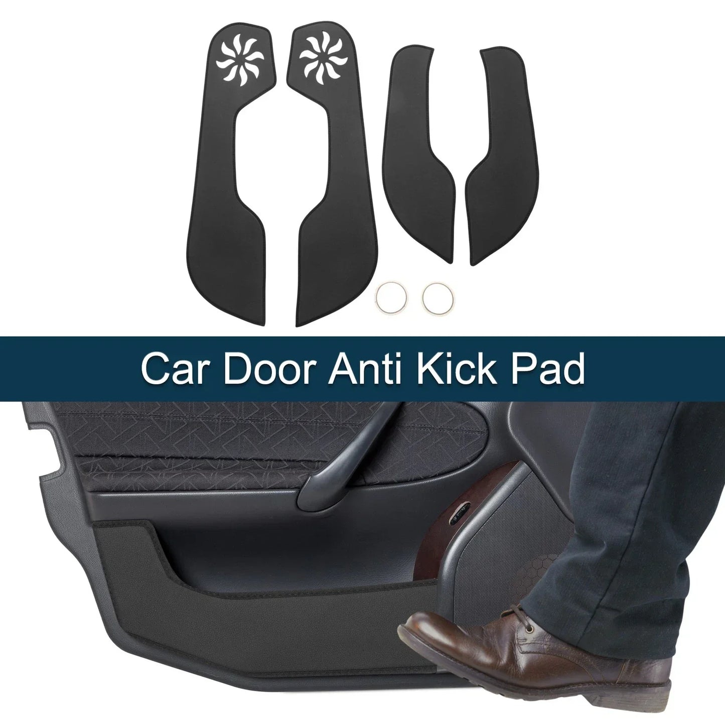 Car Door Anti Kick Pad Protector for Honda Civic 10th Gen (2016-2019) 1 Set