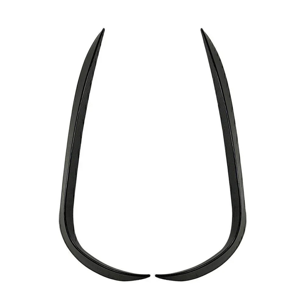 Carbon Black Front Bumper Lip Spoiler for Mercedes Benz GLB X247 (20-21)