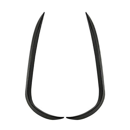 Carbon Black Front Bumper Lip Spoiler for Mercedes Benz GLB X247 (20-21)