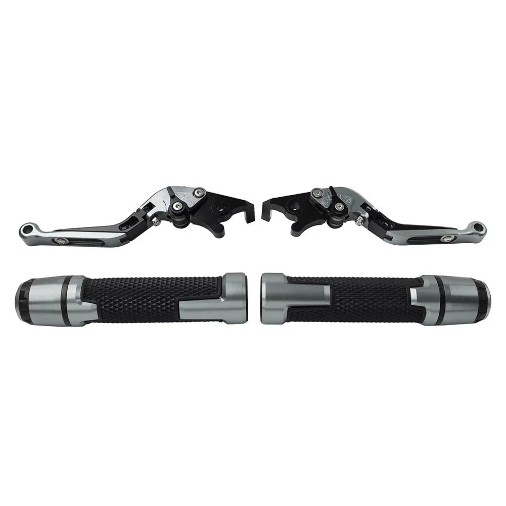 Extendable Brake Clutch Levers & Handlebar Grips for BMW C650GT C600 (2012-2018)