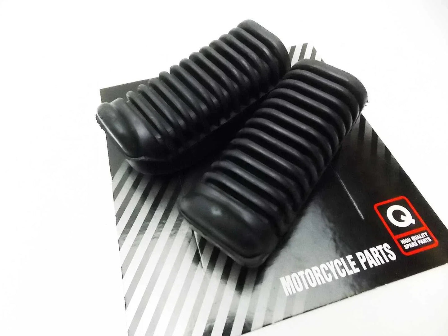 Yamaha RD125LC Foot Peg Rubber Set (1985-1989) - Left & Right Pair