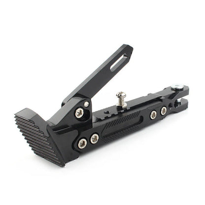 Stainless Steel Adjustable Kickstand for Motorcycles - Non-Slip Side Support