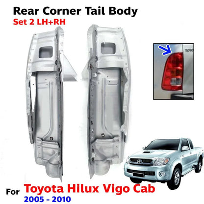 For Toyota Hilux Vigo SR5 Cab Pickup 2004-10 Rear Gate Tail Body Corner 2 PCS