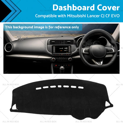 Dash Mat Pad Cover for Mitsubishi Lancer CJ CF EVO (2006-2019)