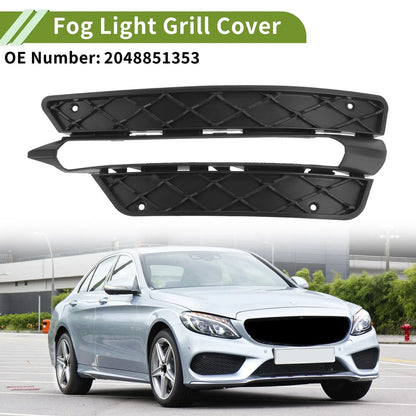 Front Left Fog Light Grill for Mercedes-Benz C350 (2008-2015)