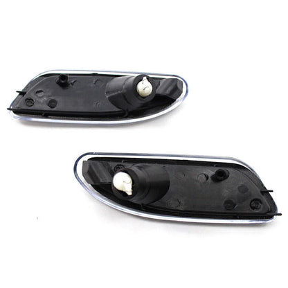 Clear Front LED Light Bar Side Marker for Mercedes W203 C Class (2001-2007)