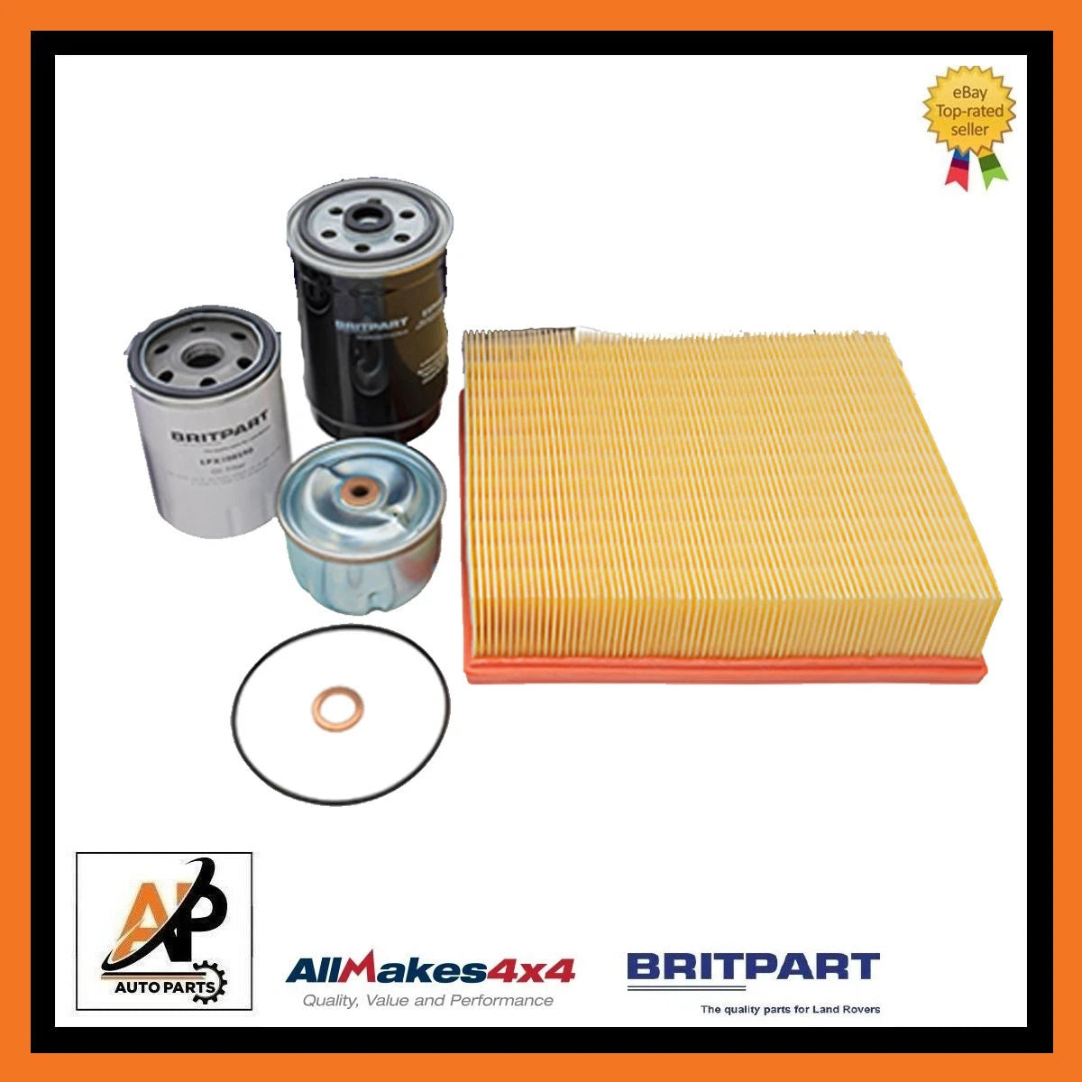 Complete Filter Service Kit for Land Rover Defender and Discovery TD5 (1999–2004)
