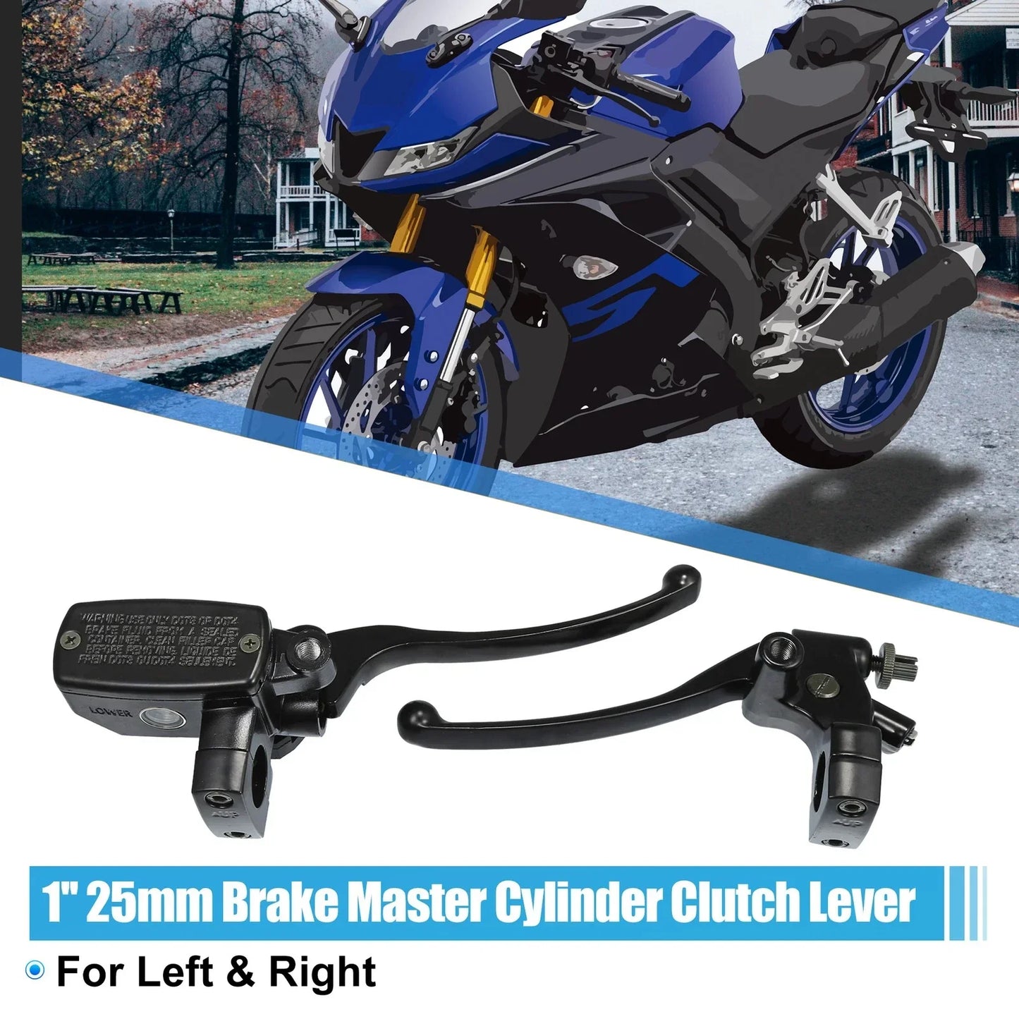 Brake Master Cylinder Clutch Lever for Honda VT1300 (2010-2020)