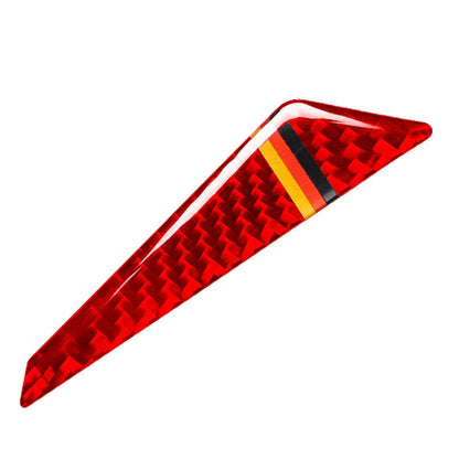Carbon Fiber Red Universal Door Edge Guards Trim (Fits Most Vehicles)