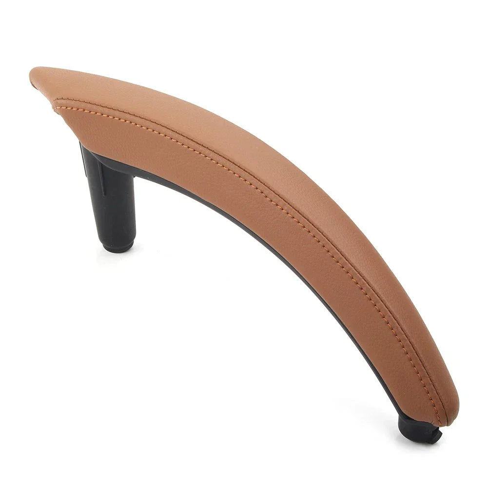 1 x Leather Door Trim Pull Handle Right Side for BMW X5 X6 E70 (2007-2013)