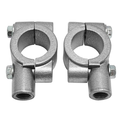 ATV Rear-View Mirrors 7/8" Handlebar Mount Adapters