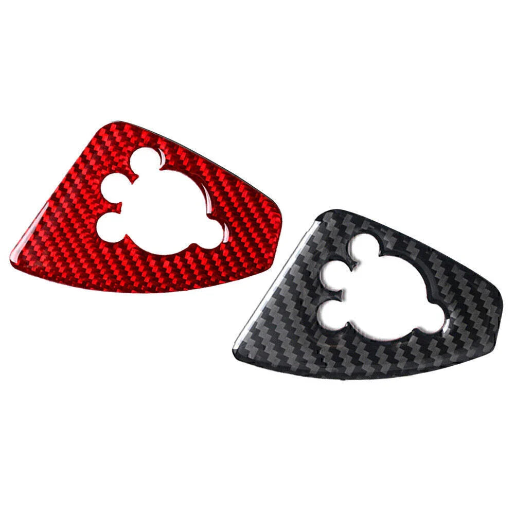 Carbon Fiber Door Lock Button Cover Trim for Audi TT TTRS (2008-2014)