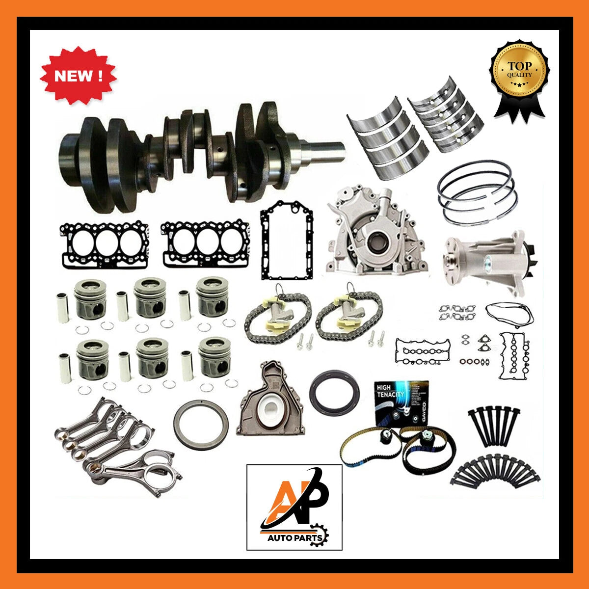 Crankshaft Rebuild Parts Kit for Land Rover Range Rover 306DT (1988–1993)