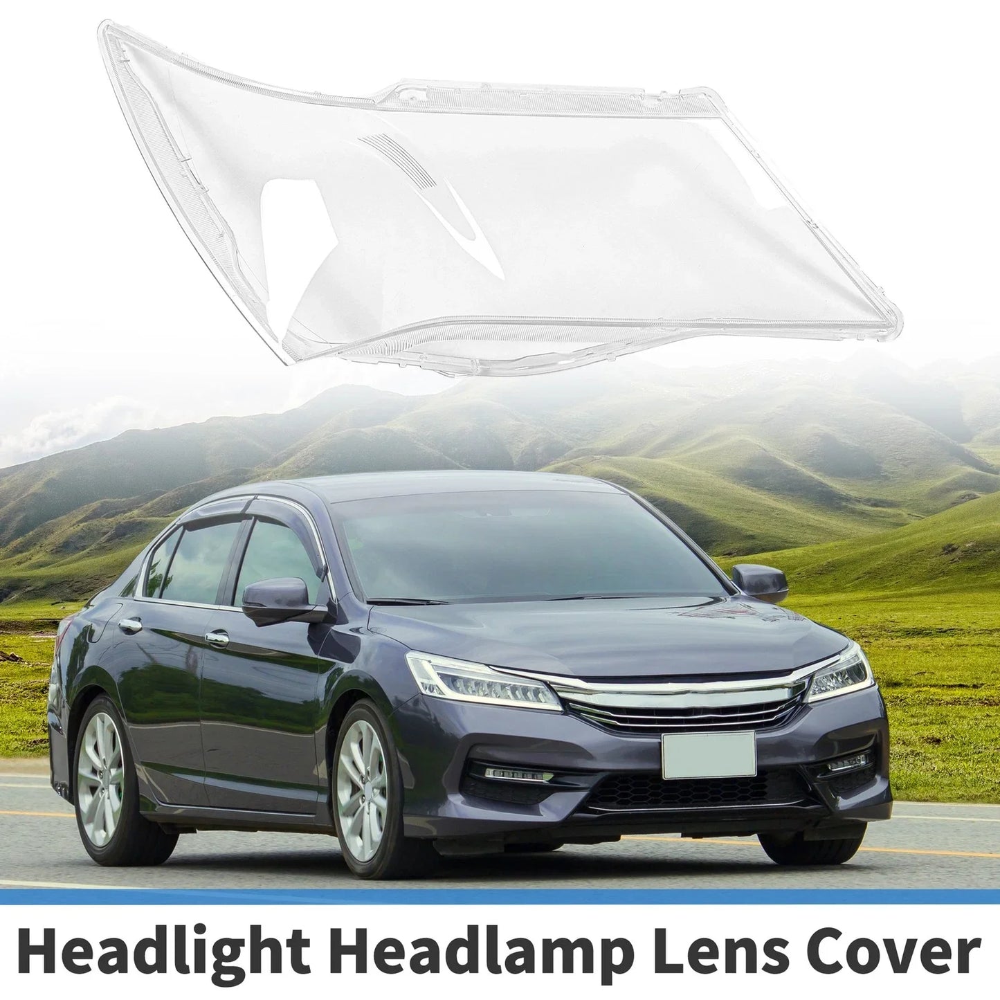 Car Front Right Headlight Lens Cover for Honda Acura (2007-2013)