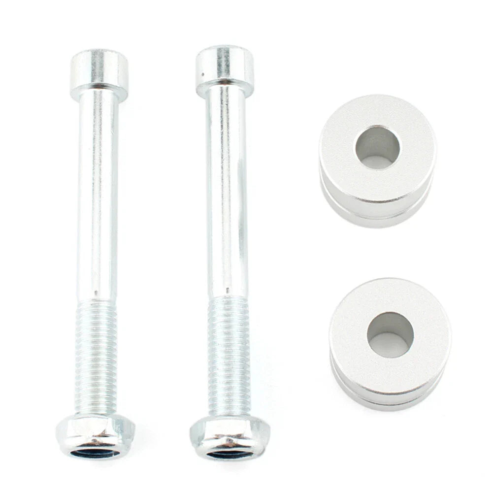 Ducati Hypermotard 1100 Handle Bar Risers Kit 2007-2009 Silver