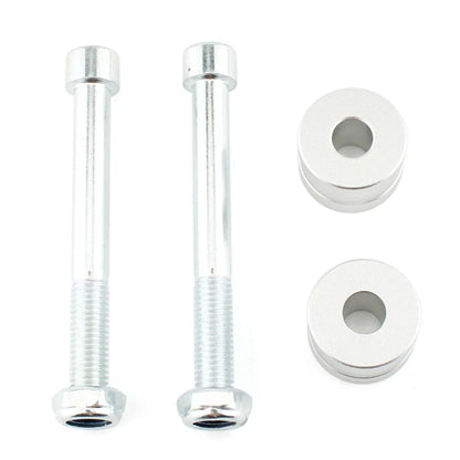 Ducati Hypermotard 1100 Handle Bar Risers Kit 2007-2009 Silver
