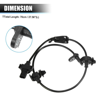 2 x Front Left & Right ABS Wheel Speed Sensors for Honda Civic (2006-2011)