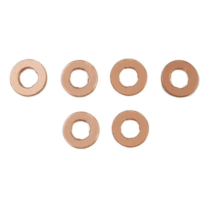 6Pcs Copper Shim Clip Washer Gasket for F00VC17503