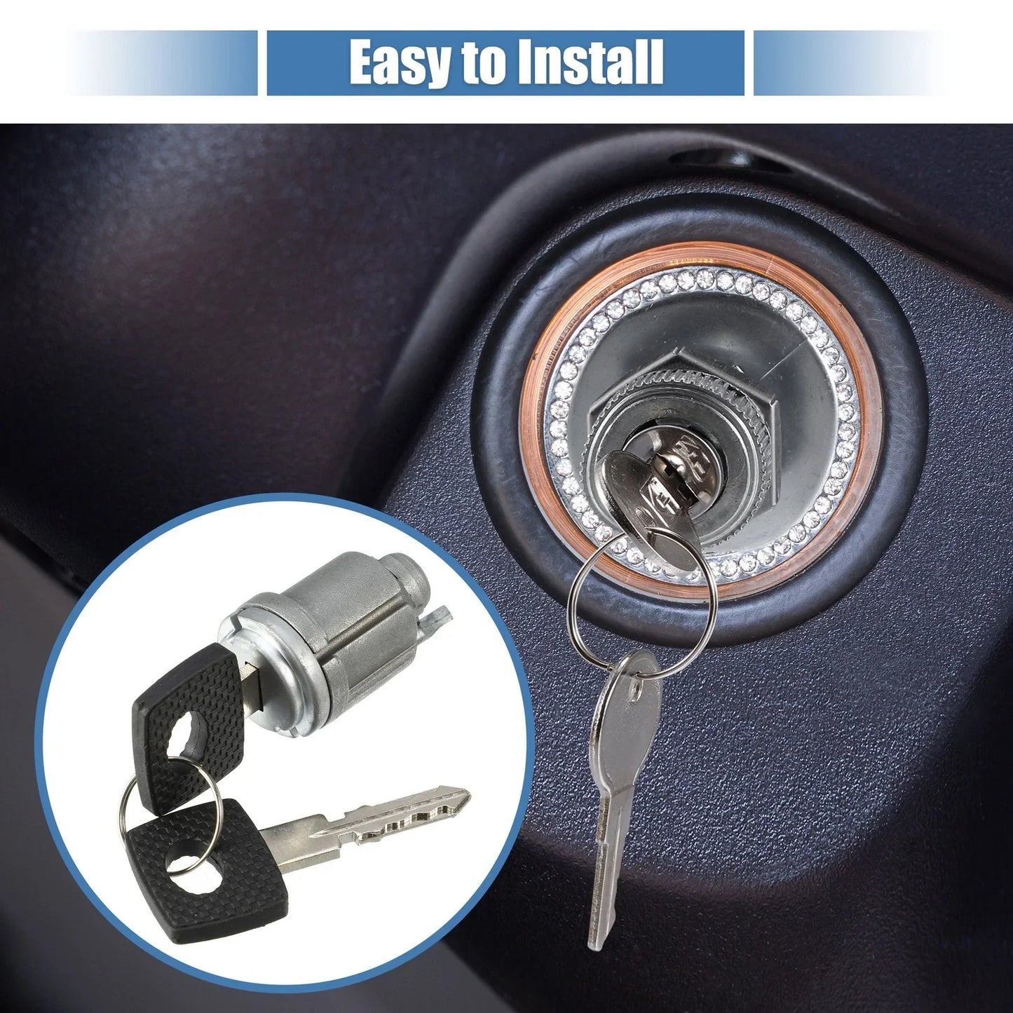 Ignition Key Switch Starter Set for Mercedes-Benz E 320 (1997-2002)