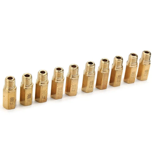 10 x Main Jets for PWK OKO CVK Mikuni KOSO Carburetors (100-140)