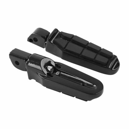 Black Rear Passenger Foot Pegs for Harley Softail Standard Low Rider (2018-2025)