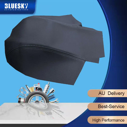 Leather Armrest Console Lid Cover for Land Rover Discovery LR3 LR4 (06-16)