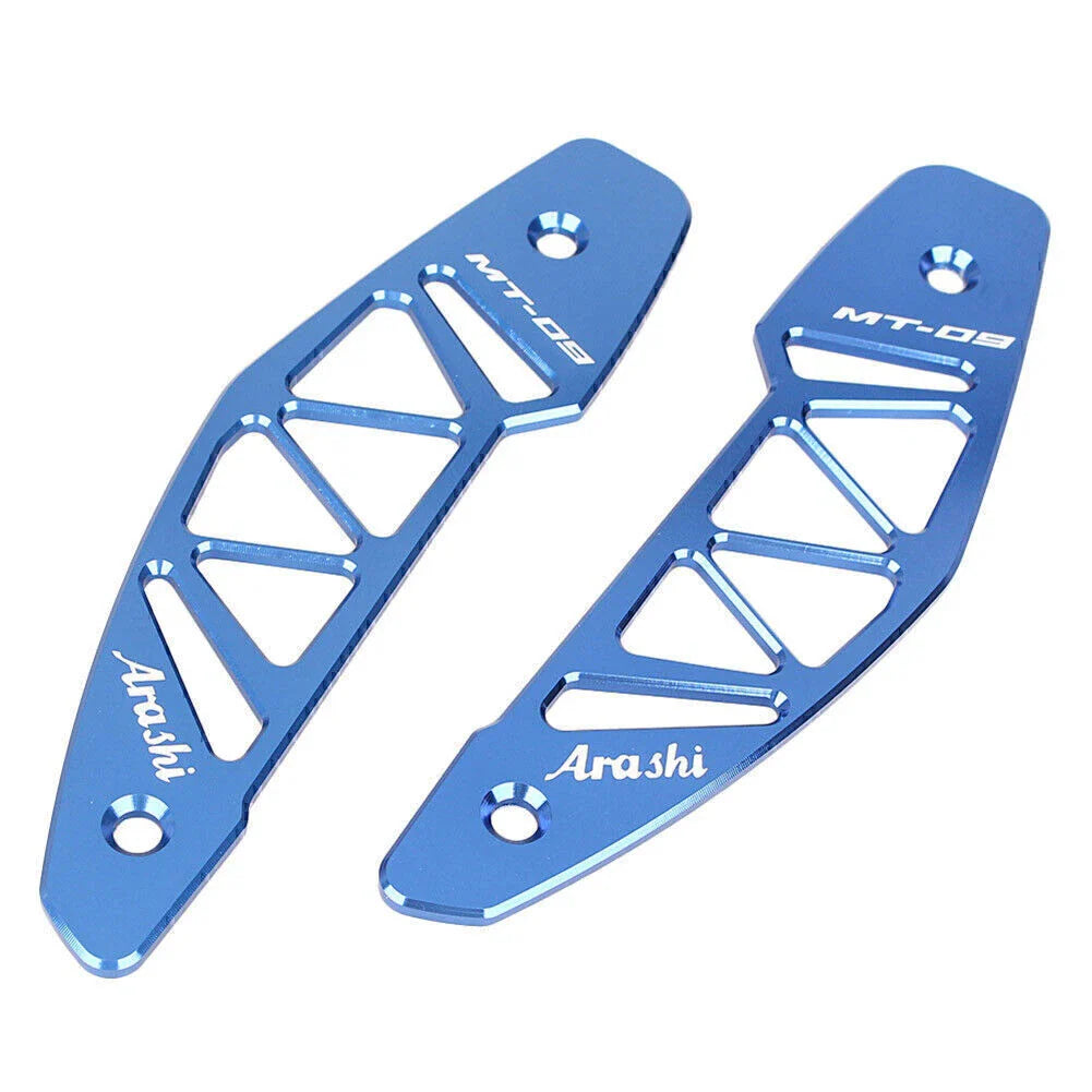 Blue Air Intake Covers for Yamaha MT-09 (2014-2016)
