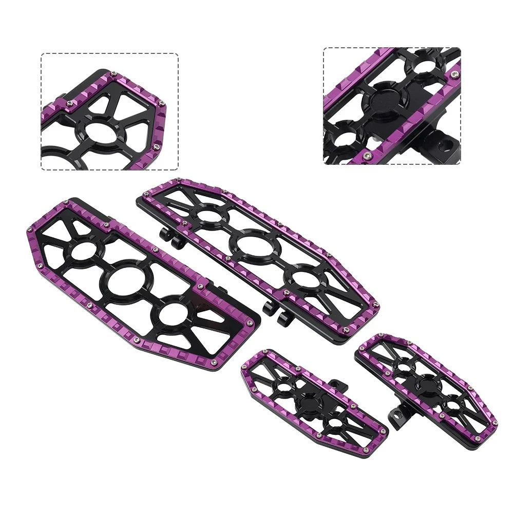 Driver Passenger Floorboard Foot Pegs for Harley Electra Road Glide (2007-2023)