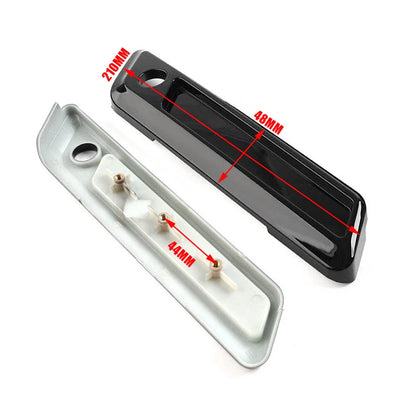 Saddle Bag Hinge Latch Covers Chrome for Harley Touring Electra Glide (2014-2023)