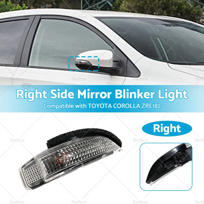 Right Mirror Blinker Light for Toyota Corolla ZRE182 (2012-2018)