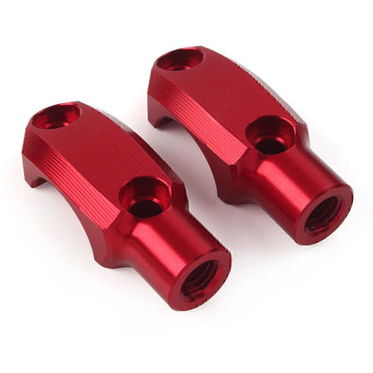 Red CNC Master Cylinder Mirror Clamp Mount for BMW F900XR (2019-2021)