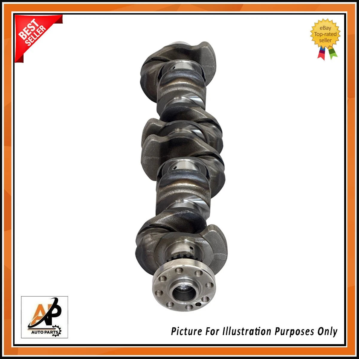 Crankshaft OEM Replacement for BMW N57 D30 3.0 Diesel Engine (2010–2017)