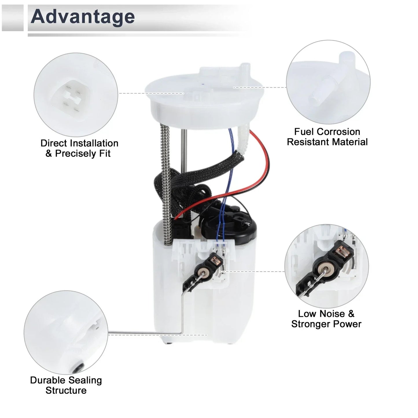 Fuel Pump Assembly for Honda Accord V6 3.0L (2003-2007)