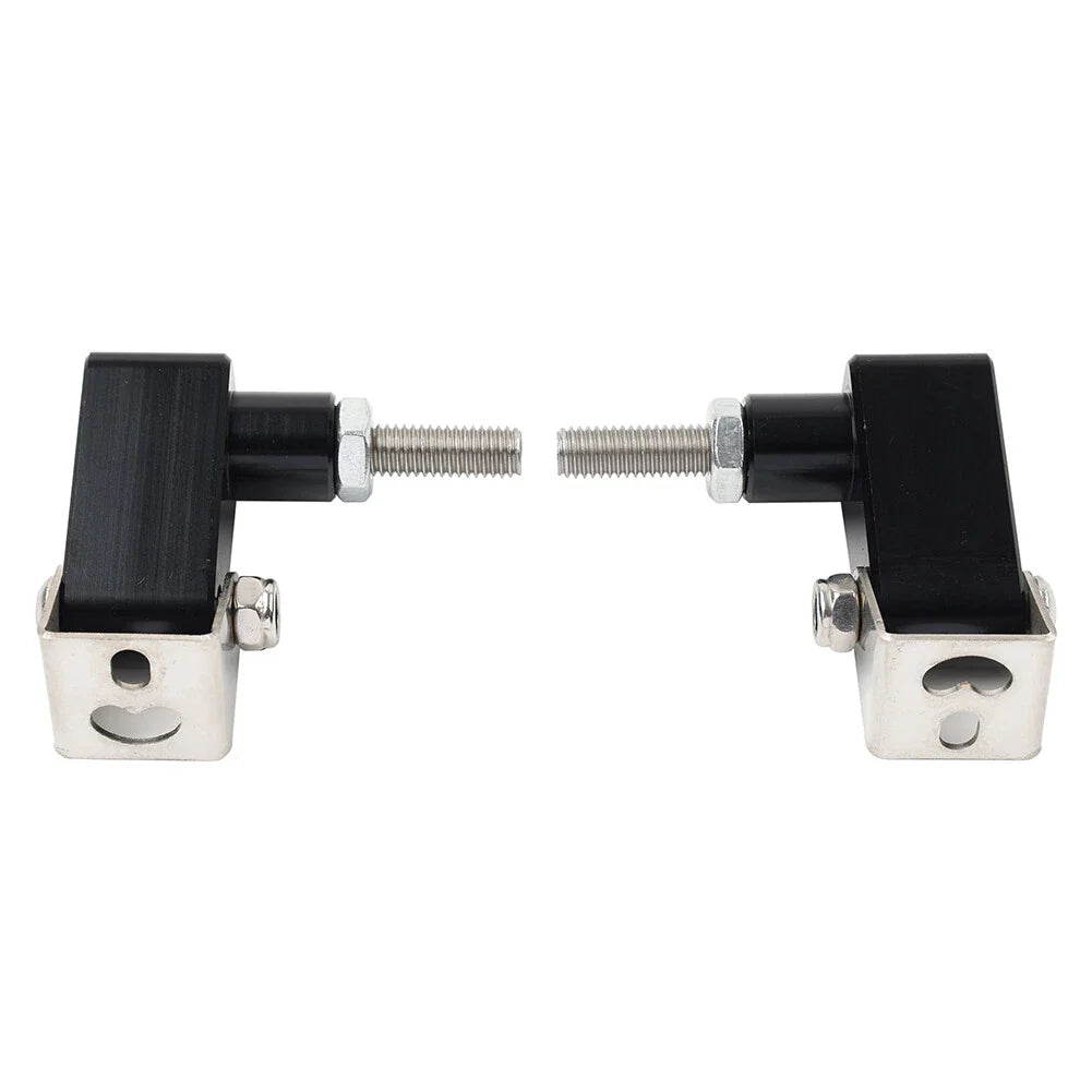 Black Lower Fork Mount Spotlight Holder for Kawasaki Ninja 250 (2008-2012)