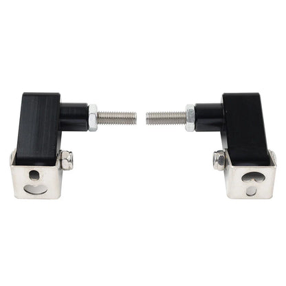 Black Lower Fork Mount Spotlight Holder for Kawasaki Ninja 250 (2008-2012)