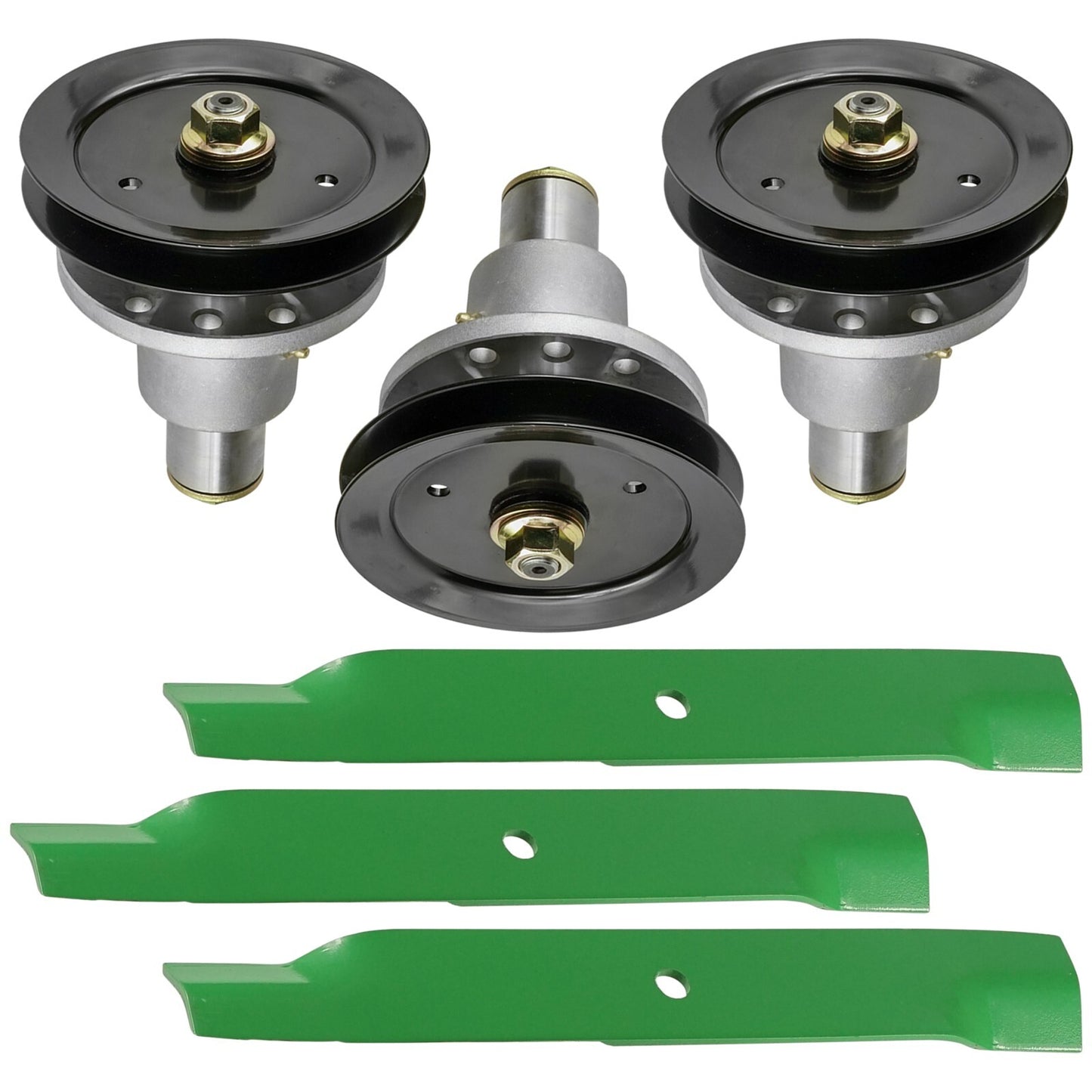 Deck Spindle Pulley Replacement for Exmark Turf Ranger Tracer FMD524 (604) (2010–2010)