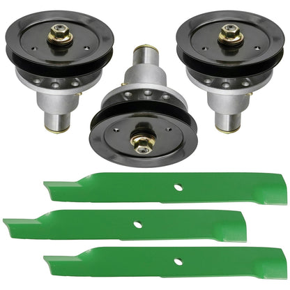 Deck Spindle Pulley Replacement for Exmark Turf Ranger Tracer FMD524 (604) (2010–2010)