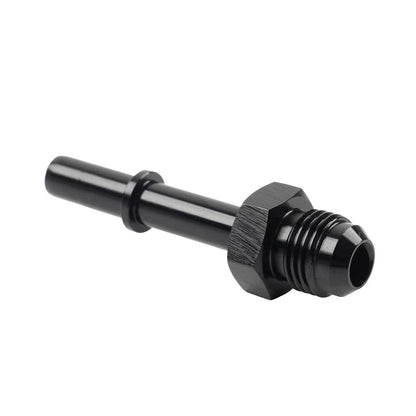 6AN Male to 3/8" Male SAE EFI Fuel Rail Fitting Quick-Disconnect