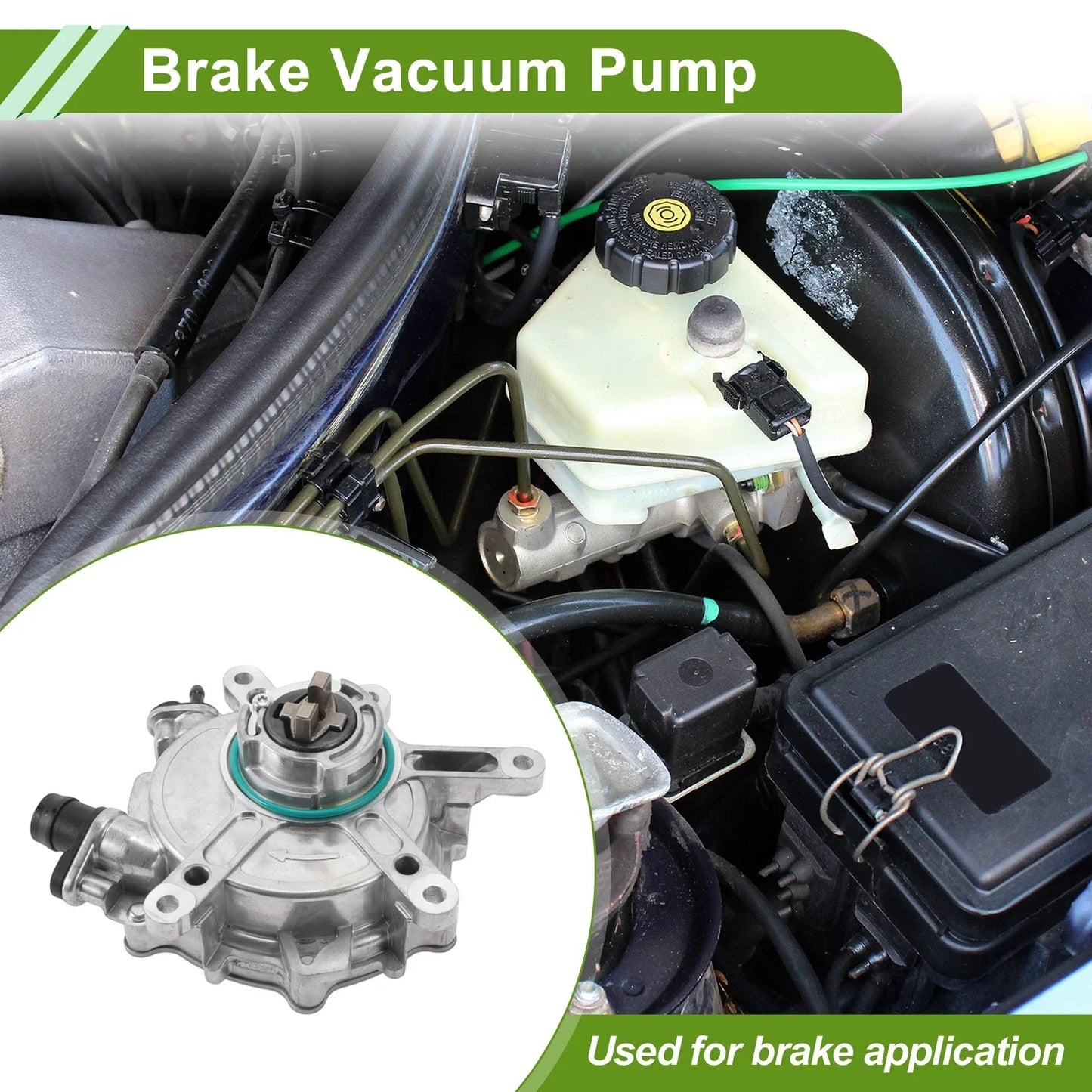 Brake Vacuum Pump for Mercedes-Benz CL550 C216 V8 4.6L (2011-2014)