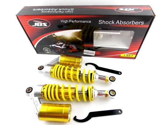280mm JBS Lowering Air Nitrogen Cell Shock Absorbers for Suzuki GT125 (74-78)