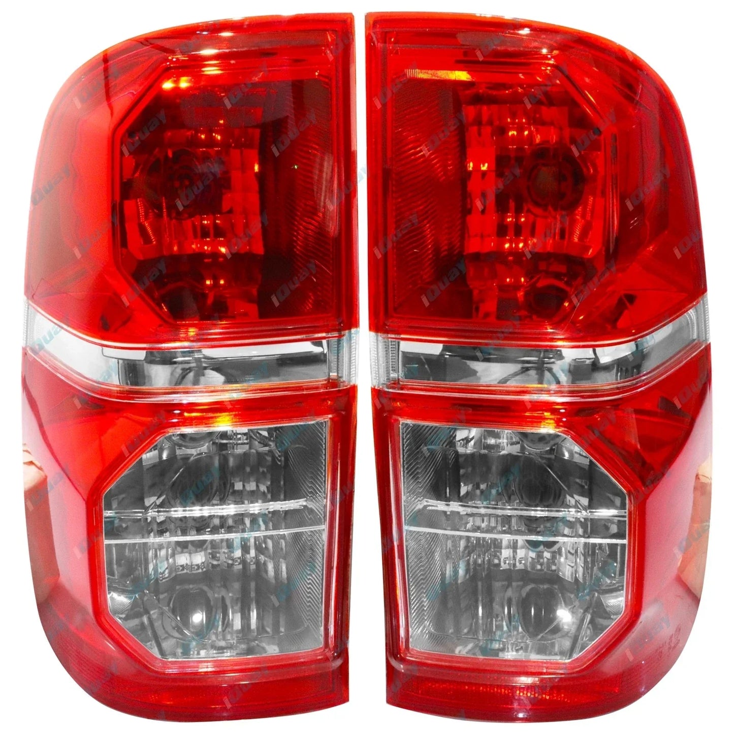 Left & Right Tail Lights for Toyota Hilux GGN15 GGN25 KUN16 KUN25 KUN26 (2011-2016)