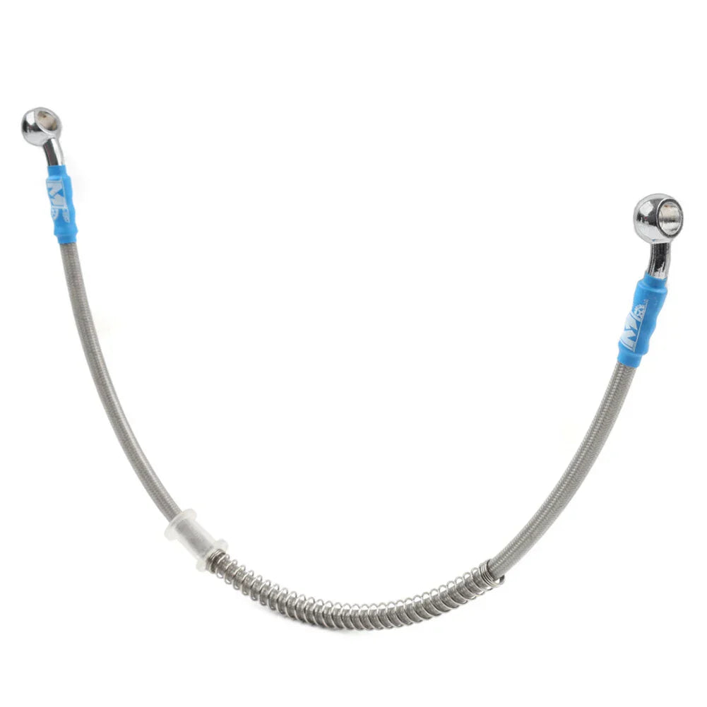 50cm Braided Steel Brake Clutch Oil Hose Line for Motorcycle