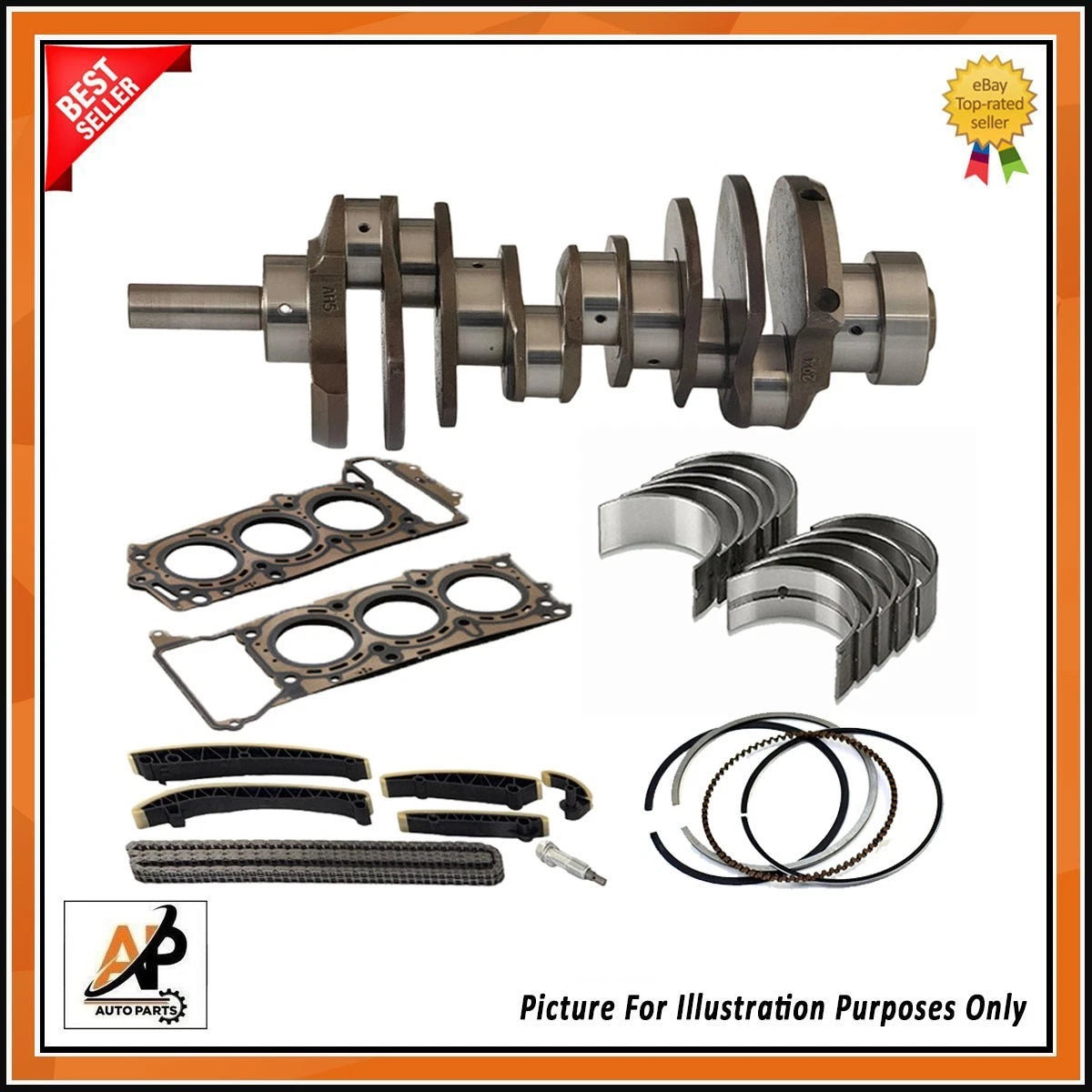 Crankshaft Rebuild Kit for Mercedes-Benz Sprinter CLS OM642 3.0D (2006–2018)