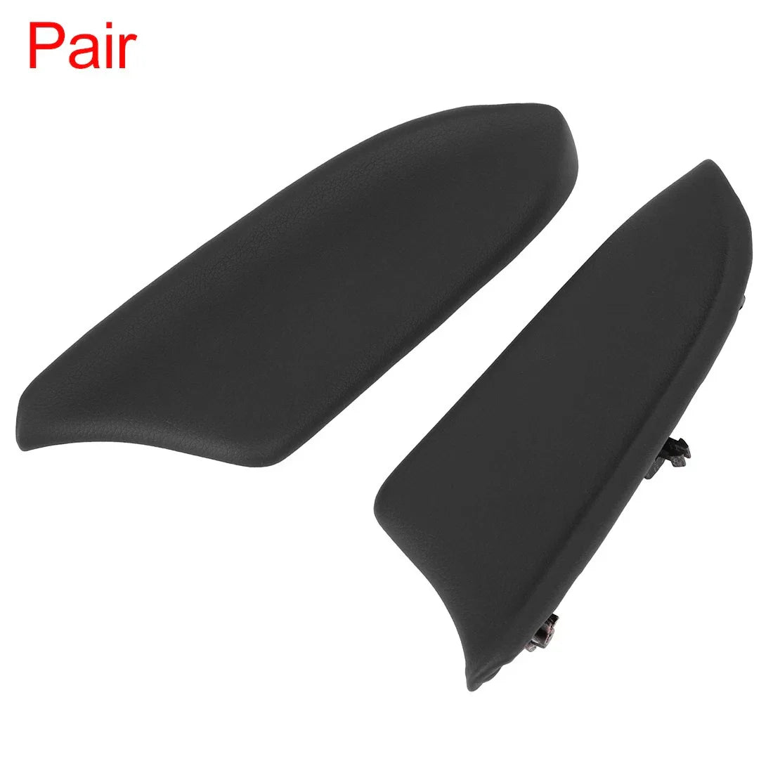 Front Car Door Panels Armrest Lid Handle Covers Black for Honda Accord (2008-2012)