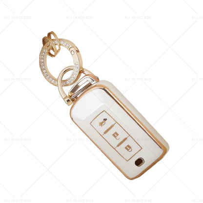TPU Remote Key Case Cover for Mitsubishi ASX, Lancer, Outlander (2010-2023)