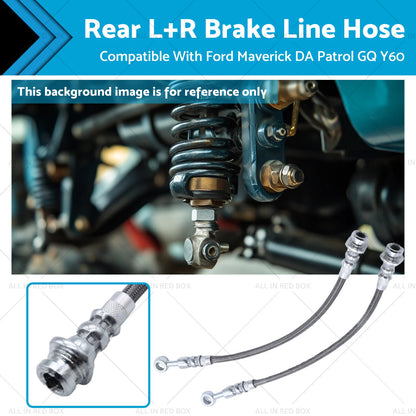 Brake Line Hose Rear LH+RH for Nissan Patrol GQ 4.2L TD42 TB42S (1988-1999)