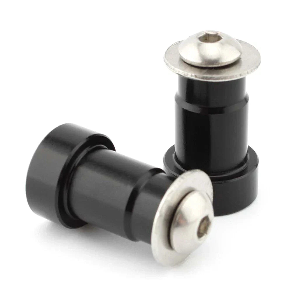 CNC Aluminum Black Mirror Hole Caps Covers for Thruxton