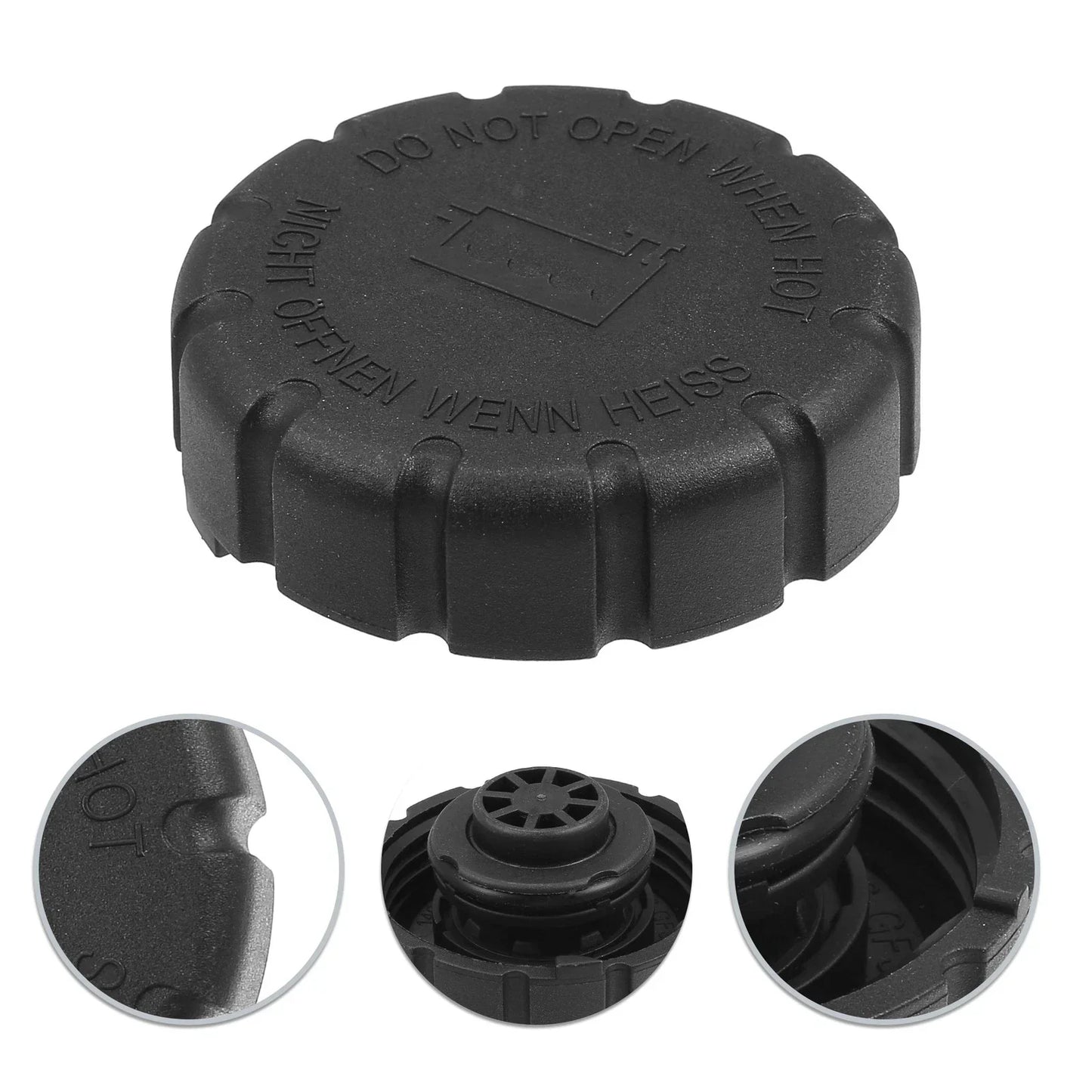 Radiator Coolant Reservoir Tank Cap for Mercedes-Benz C-Class (1994-2015)