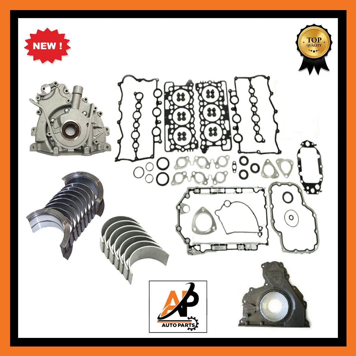 Engine Bearings Replacement Set for Land Rover 2.7 276DT (2007–2009)